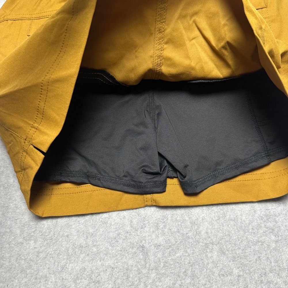 Prana Halle E-Waist Skort II Antique Bronze Brown Hiking Skirt Womens Size 2 NEW - Picture 3 of 4